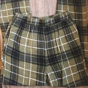 American Eagle/Don’t Ask Why Green Plaid Pants